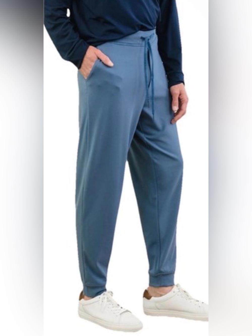 Cozy Earth Men's Bamboo Ultra Soft Blue‎ Joggers Pants Size 2XL Brand NEW